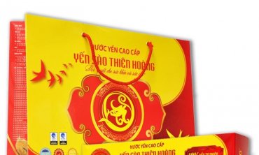 Sản xuất hộp giấy đựng nước Yến tại Việt In