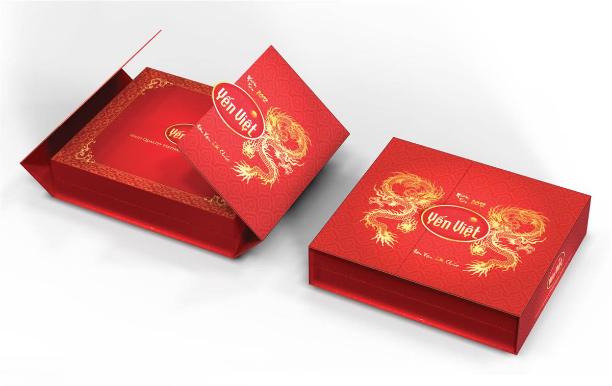 Mẫu in hộp giấy quà tết | Công ty in ấn Việt In