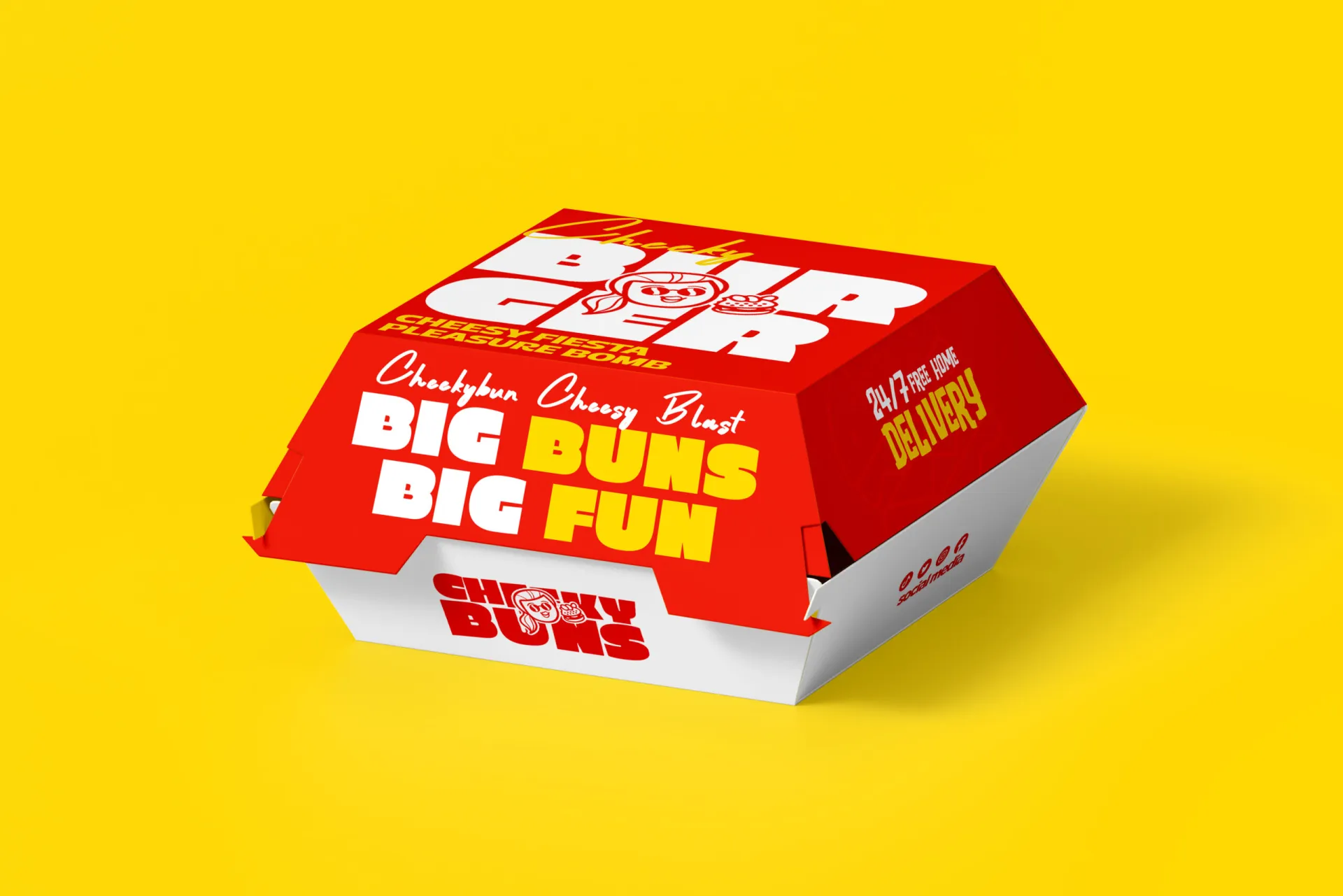 In hộp burger chất lượng cao tại TP.HCM, bao bì F&B cứng cáp, màu sắc đồng đều, đạt ISO 22000:2018, ISO 9001:2015, sử dụng X-Rite IntelliTrax2 kiểm soát màu sắc chính xác.
